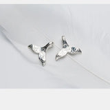 Mermaid Tail 925 Silver Charms 21x17mm Pendant DIY Jewelry Making