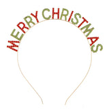 Christmas Letter Headband Romantic Retro Head Band Jewelry