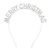 Christmas Letter Headband Romantic Retro Head Band Jewelry