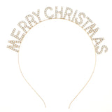 Christmas Letter Headband Romantic Retro Head Band Jewelry