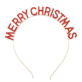 Christmas Letter Headband Romantic Retro Head Band Jewelry