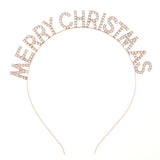 Christmas Letter Headband Romantic Retro Head Band Jewelry