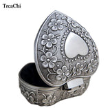 Antique Jewelry Box Ring Storage Organizer Chest Gift 6*6*3cm