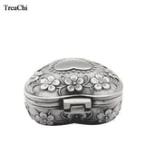 Antique Jewelry Box Ring Storage Organizer Chest Gift 6*6*3cm