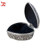 Metal Antique Jewelry Box Ring Jewelry Storage Organizer Chest