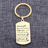 Inspirational Graduation Keychain: Memories, Dreams, and Encouragement