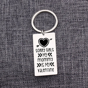 My Mommy/Daddy is My Valentine Keychain