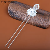Metal Retro Hairpins Hair Sticks Elegance Lady Hairpins Alloy Hair Clip