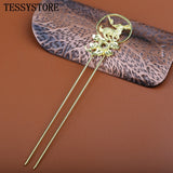 Metal Retro Hairpins Hair Sticks Elegance Lady Hairpins Alloy Hair Clip