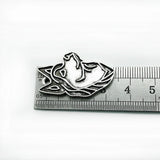 Metal Shiba Inu Head Pendant for Dog Jewelry Charm