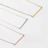 Minimalist Chokers Necklace Stainless Steel Women Dainty Neck