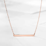 Minimalist Chokers Necklace Stainless Steel Women Dainty Neck