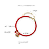 Minimalist 3D Mouse Rat Charm Bracelet 925 Sterling Silver