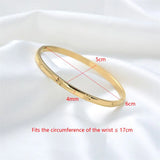 Minimalist Sun Flower Stainless Steel Bangle Bracelet