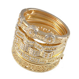 Moroccan Ladies Bracelet Bridal Cuff Full Crystal Wedding Jewelry