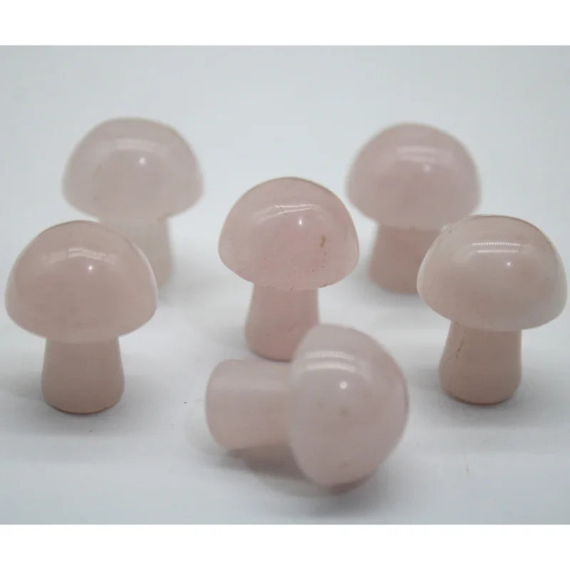 Mixed Stone Roses Quartz Aventurine Pendants 15pcs
