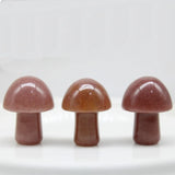 Mixed Stone Roses Quartz Aventurine Pendants 15pcs