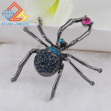 Retro Style Rhinestone Animal Brooches for Women Jewelry