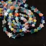 Mixed Star Cat Eye Beads Natural Stone Loose Glass Lampwork Beads