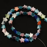 Mixed Star Cat Eye Beads Natural Stone Loose Glass Lampwork Beads