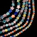 Mixed Star Cat Eye Beads Natural Stone Loose Glass Lampwork Beads