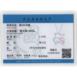 Mom Love Child Rose Silver 925 Elephant Necklace