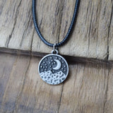 Moon Mountain Necklace Camping Jewelry Adventurer Christmas Gift