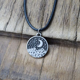 Moon Mountain Necklace Camping Jewelry Adventurer Christmas Gift