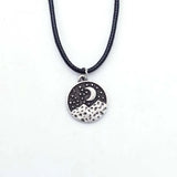 Moon Mountain Necklace Camping Jewelry Adventurer Christmas Gift