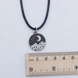 Moon Mountain Necklace Camping Jewelry Adventurer Christmas Gift