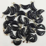 Moon Stone Pendants Necklace for DIY Jewelry Making