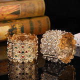 Moroccan Style Caftan Wedding Rhinestone Bracelet