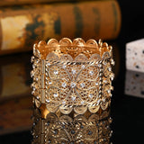 Moroccan Style Caftan Wedding Rhinestone Bracelet