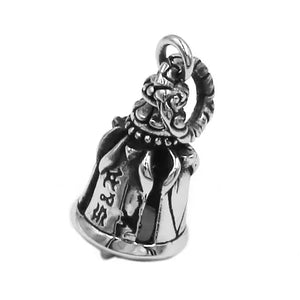 Motorcycle Bell Pendant Stainless Steel Vintage Gift