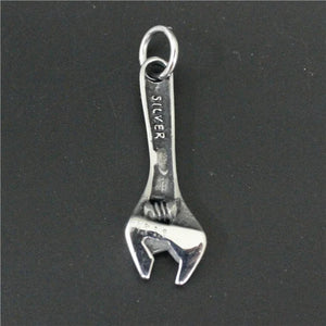 Motor Biker Spanner Pendant Stainless Steel Jewelry
