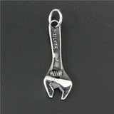 Motor Biker Spanner Pendant Stainless Steel Jewelry