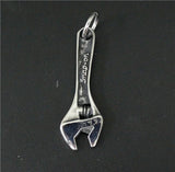 Motor Biker Spanner Pendant Stainless Steel Jewelry