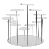 Acrylic Ring Display Rack Earring Holder Pendant Gemstone Showcase