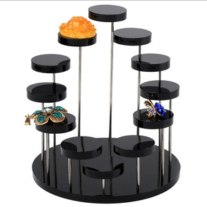 Acrylic Ring Display Rack Earring Holder Pendant Showcase Jewelry Stand