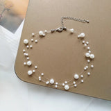 Multi-Layer Pearl Necklace Sweet Romantic Clavicle Jewelry