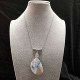 Multicolor Mabe Pearl Pendant Sweater Chain Choker Style