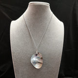 Multicolor Mabe Pearl Pendant Sweater Chain Choker Style