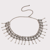 Multilayer Bohemian Butterfly Waist Chain Metal Belts for Women Dress