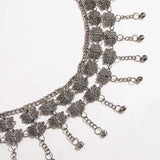Multilayer Bohemian Butterfly Waist Chain Metal Belts for Women Dress