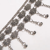 Multilayer Bohemian Butterfly Waist Chain Metal Belts for Women Dress