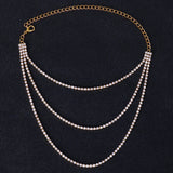 Crystal Chain Anklet Foot Jewelry Leg Chain