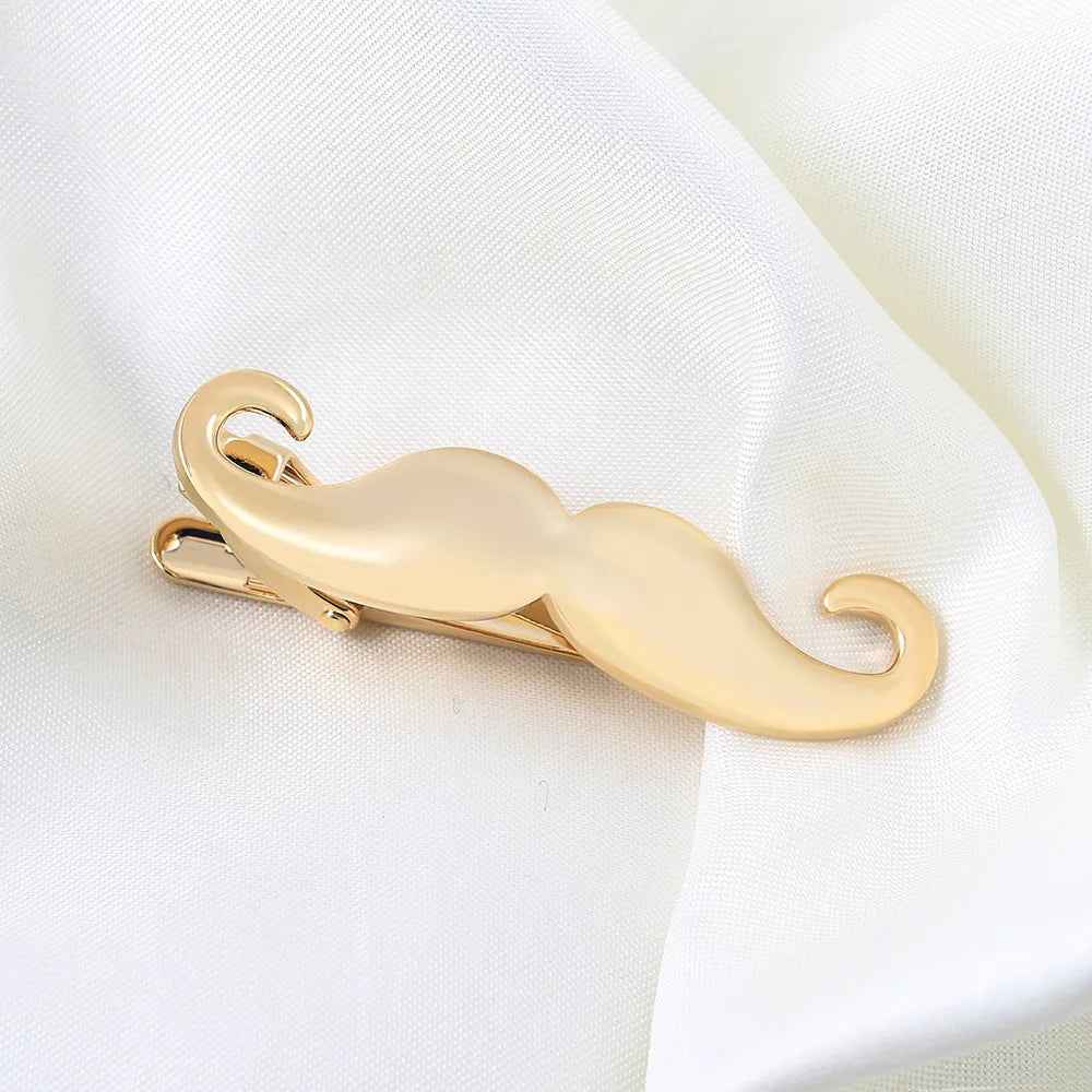 Brass Tie Clip 3-colors Tie Bar Necktie Clips Pin for Men