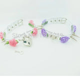 Harajuku Hot Dark Rivet Leather Choker Necklaces