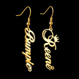 Personalized Geometric Dangle Earrings for Women
