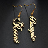 Personalized Geometric Dangle Earrings for Women